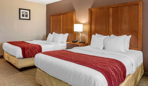 Habitación Business, 2 camas de matrimonio, accesible para personas con discapacidad, no fumadores