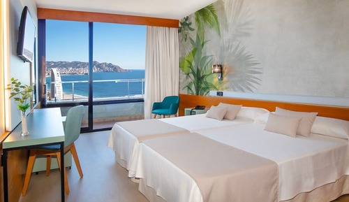 Habitación Premium, vistas al mar, en una planta alta