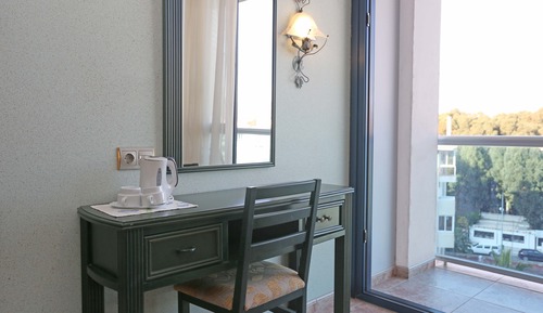 Habitación doble de uso individual, balcón