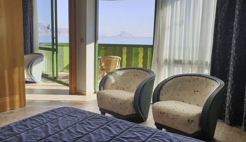 Suite junior, balcón, vistas al mar