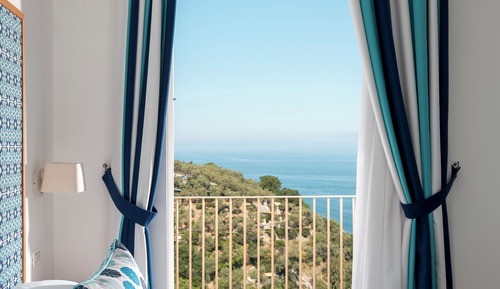 Habitación clásica, balcón, vistas al mar