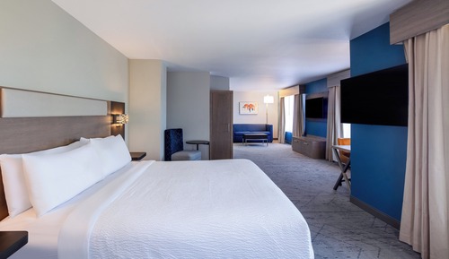 Suite, 1 cama de matrimonio grande con sofá cama