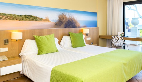 Habitación doble, vistas al mar