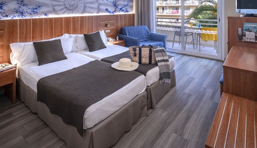 Habitación estándar con 1 cama doble o 2 individuales (Extra Bed 2+1)