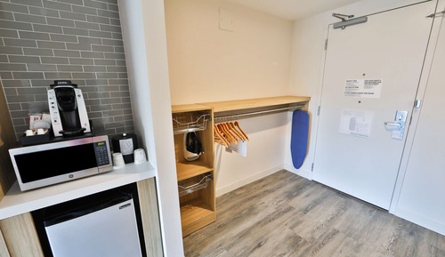 Habitación, 2 camas de matrimonio, accesible para personas con discapacidad, bañera