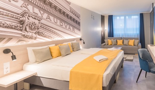 Habitación Confort con 1 cama doble o 2 individuales