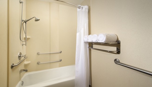 Habitación estándar, 1 cama de matrimonio grande, bañera accesible (Mobility, Accessible Tub)