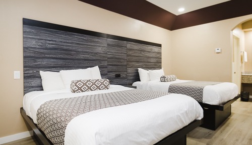 Habitación estándar, 2 camas de matrimonio, fumadores