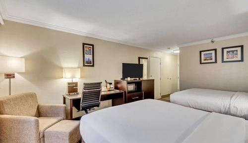 Habitación estándar, 2 camas de matrimonio, no fumadores