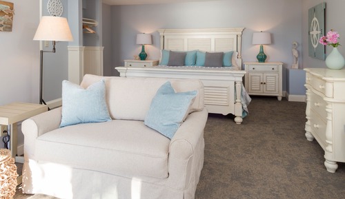 Habitación Deluxe, 1 cama de matrimonio grande con sofá cama, frigorífico y microondas