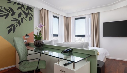 Habitación Deluxe, 1 cama de matrimonio grande, en esquina