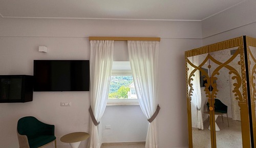 Habitación superior, vistas al jardín