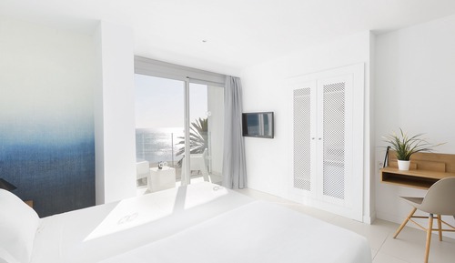 Habitación doble de uso individual, balcón, vistas al mar