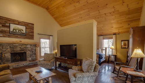 Cabaña de lujo, 1 cama de matrimonio grande (Leconte) (Pet Friendly)