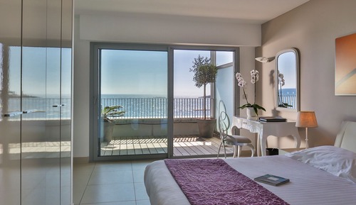 Apartamento Royal, 2 habitaciones, bañera de hidromasaje, vistas al mar