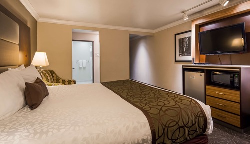 Habitación estándar, 1 cama de matrimonio grande, accesible para personas con discapacidad, bañera