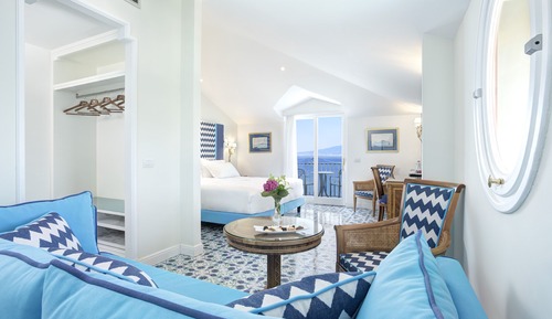 Suite junior, balcón, vistas al mar (Deluxe)
