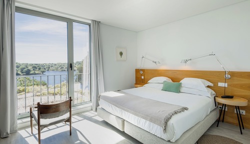 Habitación clásica doble, balcón, vistas al río