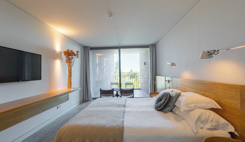 Habitación junior doble, balcón, vistas al río