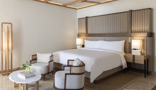 Casita, Suite, 1 cama de matrimonio grande, no fumadores, frente a la playa