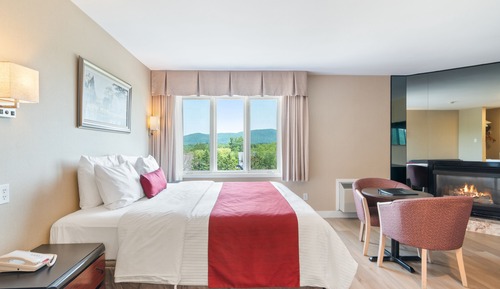 Habitación Deluxe, 1 cama de matrimonio grande con sofá cama, baño privado