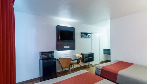 Habitación estándar, 2 camas dobles, accesible para personas con discapacidad, no fumadores