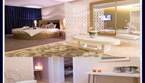Suite romántica, bañera