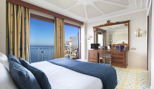 Habitación estándar doble, balcón, vistas al mar