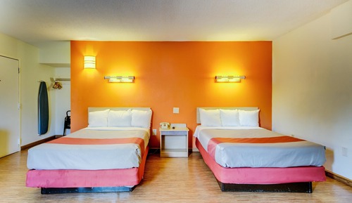 Habitación estándar, 2 camas dobles, accesible para personas con discapacidad, fumadores