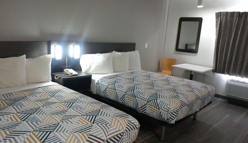 Habitación estándar, 2 camas de matrimonio, accesible para personas con discapacidad, no fumadores