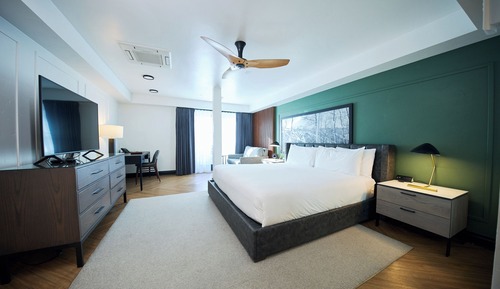 Habitación Deluxe, 1 cama de matrimonio grande con sofá cama (Slopeside)