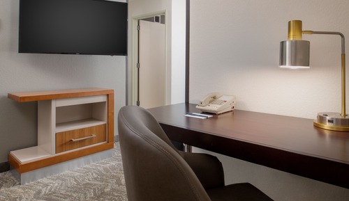 Estudio, 1 cama de matrimonio grande con sofá cama