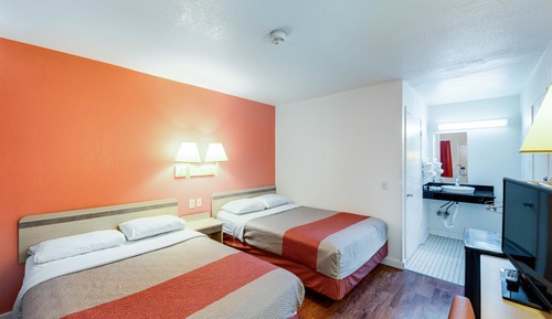 Habitación Deluxe, 2 camas de matrimonio, accesible para personas con discapacidad, no fumadores