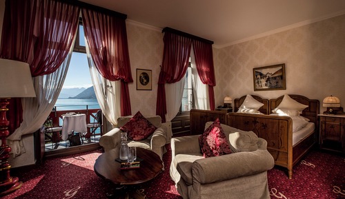 Deluxe double room with sea view