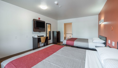 Habitación estándar, 2 camas de matrimonio, accesible para personas con discapacidad, no fumadores