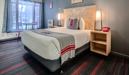 Habitación estándar, 1 cama de matrimonio, cocina básica