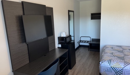 Habitación estándar, 2 camas dobles, no fumadores, frigorífico y microondas