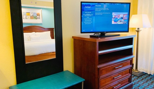 Suite, varias camas (Mobility/Hearing Access, Transf Shwr)