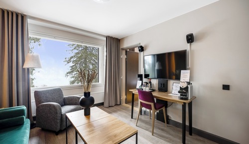 Suite junior, 1 cama de matrimonio grande (Two extra beds possible)