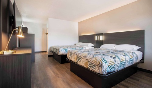 Habitación estándar, 2 camas de matrimonio, no fumadores