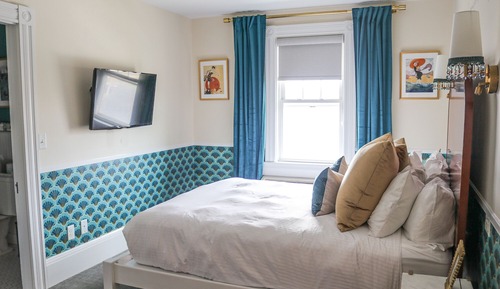 Habitación estándar, 1 cama de matrimonio con sofá cama