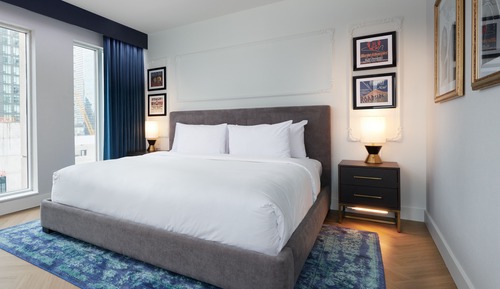 Suite Deluxe, 1 cama de matrimonio grande con sofá cama