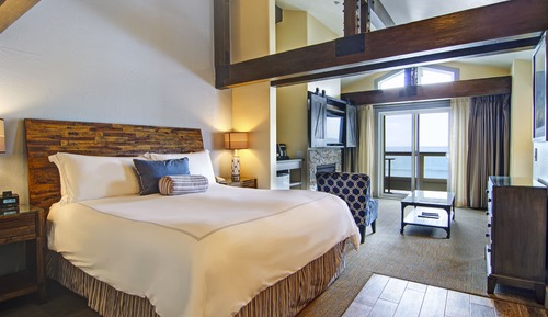 Suite Premium, 1 cama de matrimonio grande, vistas al mar (Point Reyes)