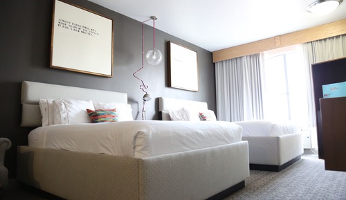 Habitación estándar doble, 2 camas de matrimonio, no fumadores