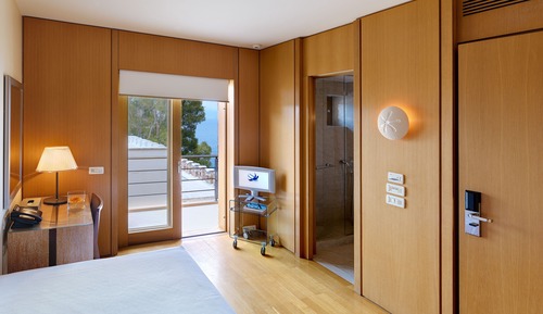 Habitación familiar, vistas al mar