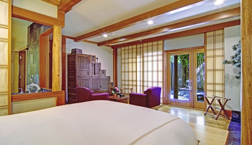 Habitación estándar, 1 cama de matrimonio, chimenea (Kyoto)