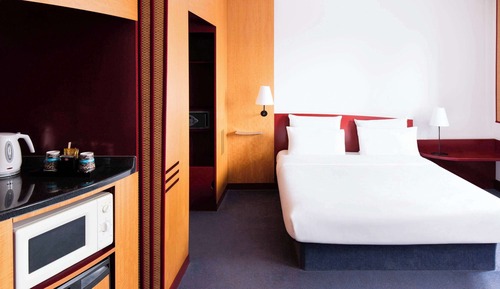 Suite superior, varias camas