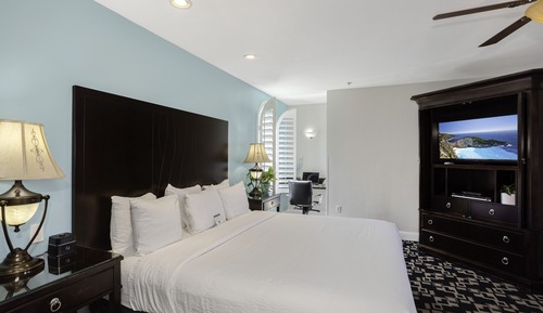 Suite, 1 cama de matrimonio grande con sofá cama, balcón
