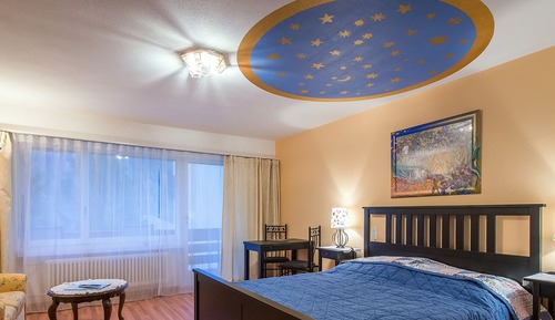Habitación estándar doble, no fumadores, vistas a la montaña