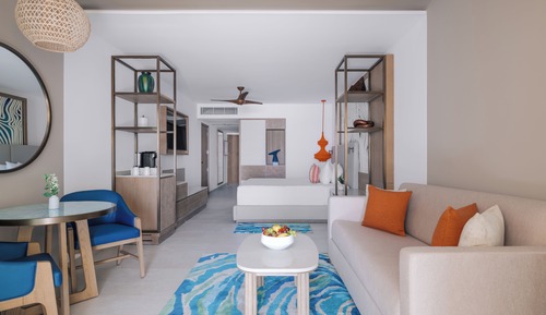 Habitación Deluxe, 1 cama de matrimonio grande, vistas al mar